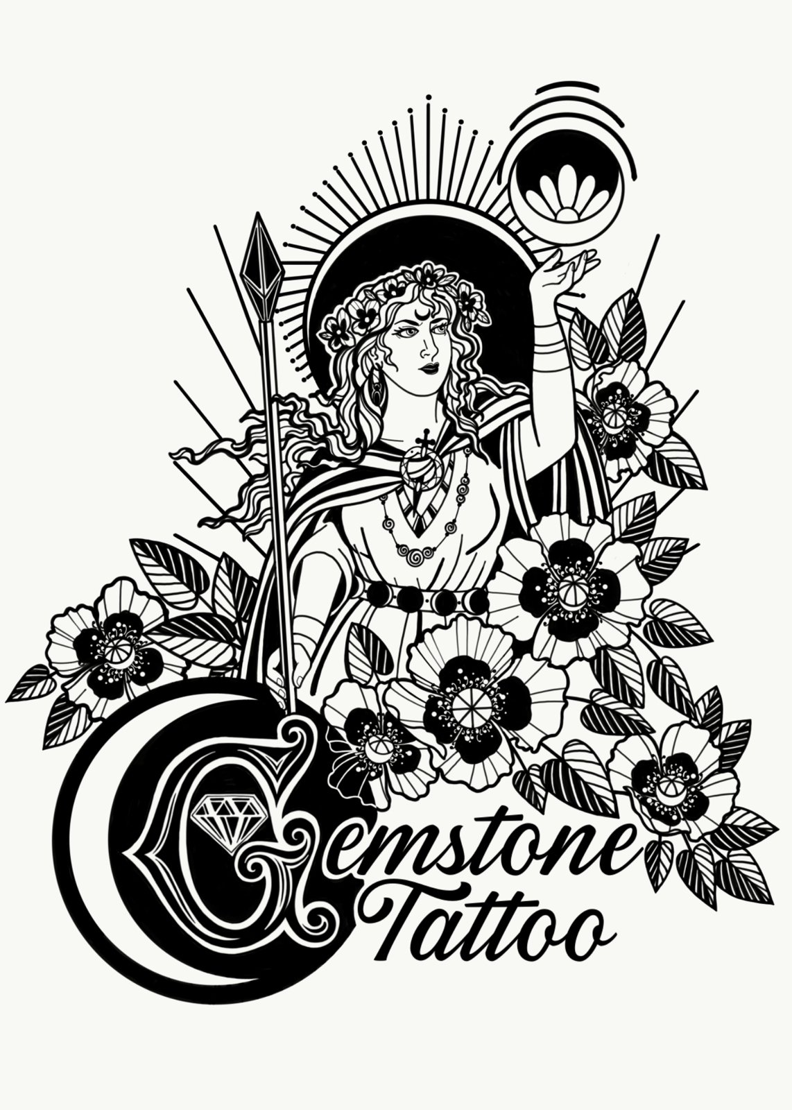 Boudicca Warrior Baseball Tee
